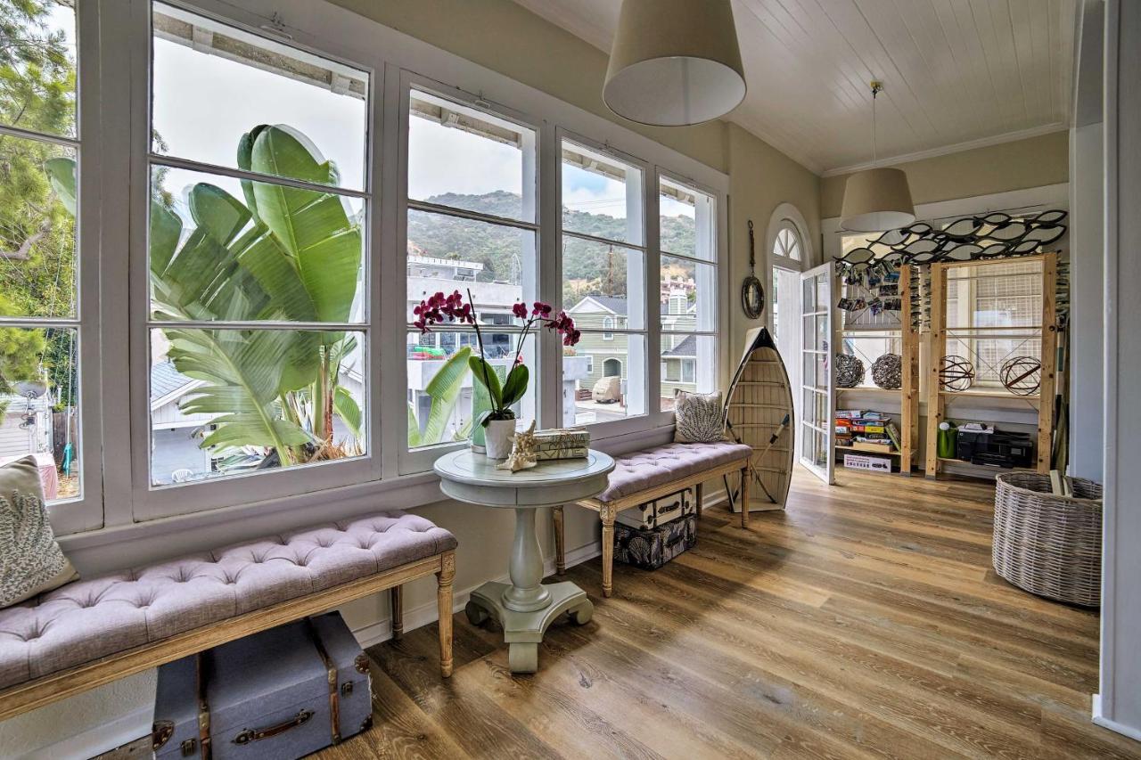 Charming Renovated Avalon Townhome, Walk To Beach! Exterior foto